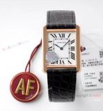 Swiss Quartz Cartier Tank Solo Rose Gold Replica Watch